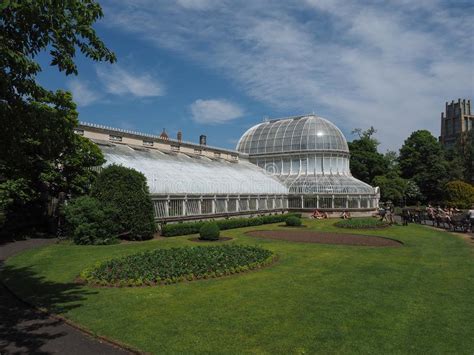 Palm House In The Botanic Gardens In Belfast Editorial Photo Image Of
