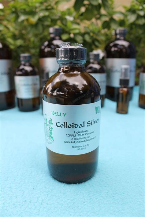 8oz Kelly Colloidal Silver