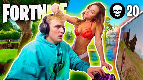 THE GIRLFRIEND FORTNITE DISTRACTION CHALLENGE YouTube