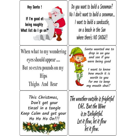 Check spelling or type a new query. Peel Off Funny Christmas Quotes 2 | Sticky Verses for Cards and Crafts