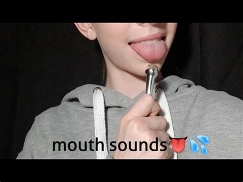 First Asmr Video Wet Mouth Sounds Youtube