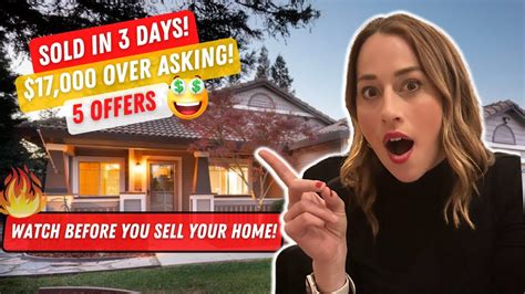 How To Sell Your House Fast How To Sell Your Home For More Money Home Seller Tips Youtube