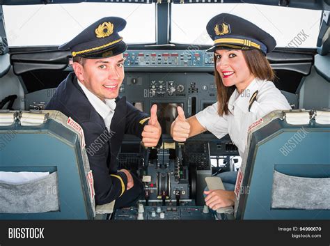 Male Female Pilots Image And Photo Free Trial Bigstock