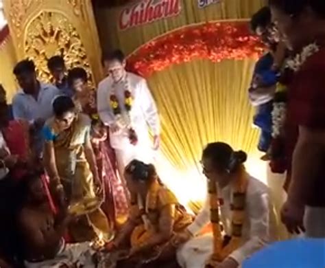 This Japanese Couple Got Married In Tamil Style Out Of Pure Love For