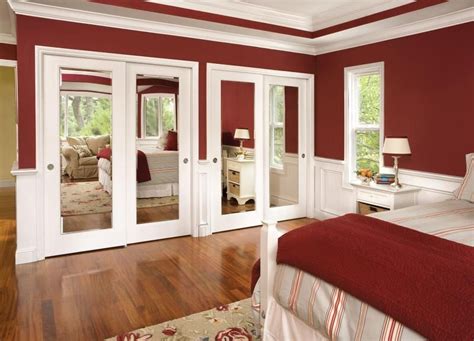 Updating bifold doors in children's rooms can be as easy as adding a coat of paint or applying a decal. Molded Bifold Bostonian Impression Mirror Bifolding Closet ...