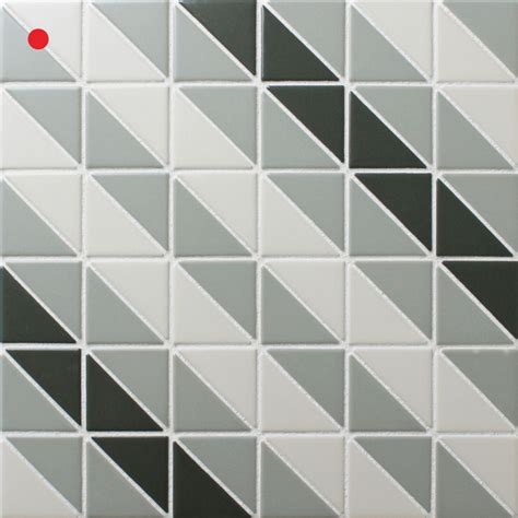 Chino Hill Diagonal 2 Mosaic Geometric Triangle Tiles Ant Tile