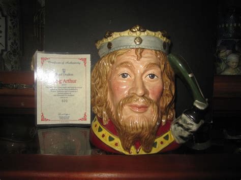 Vintage Royal Doulton Limited Edition King Arthur Character Jug