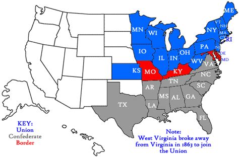 Maps American Civil War Issac