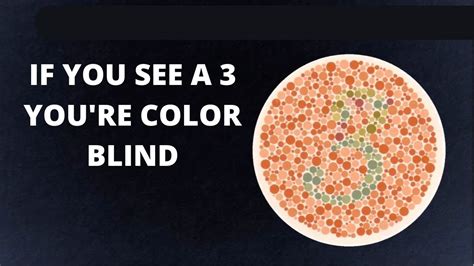 Color Blind Test See If Youre Color Blind Or Not Youtube