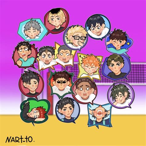 Haikyuu Stickers Design And Craft Art And Prints On Carousell