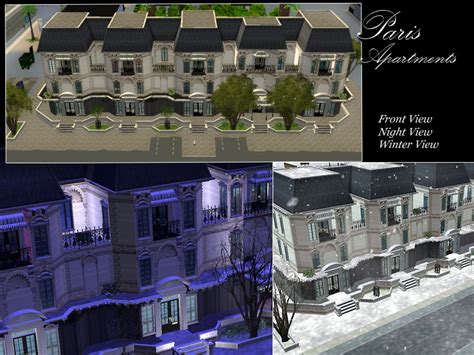 Mod The Sims Paris Apartments