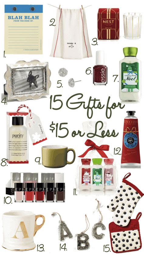 And they don't have to be expensive — in fact, they probably shouldn't be. 15 gifts under $15 : great gift ideas for coworkers, Dirty ...