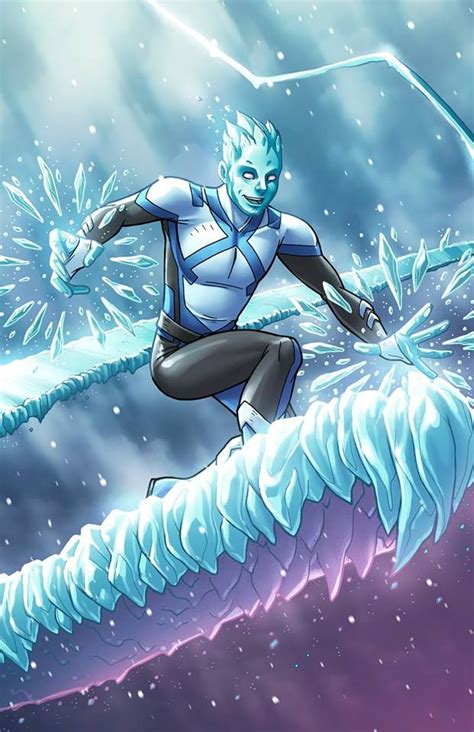 Young Iceman Drawn By Jamie Faycolored By Danielle Alexis St Pierre