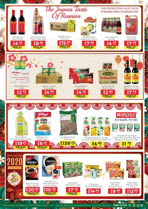 An allocation of rm50,000 from the total donation raised will be used to purchase basic necessities from st rosyam mart which will benefit over 1,000 families. ST Rosyam Mart Chinese New Year Promotion (15 January 2020 ...