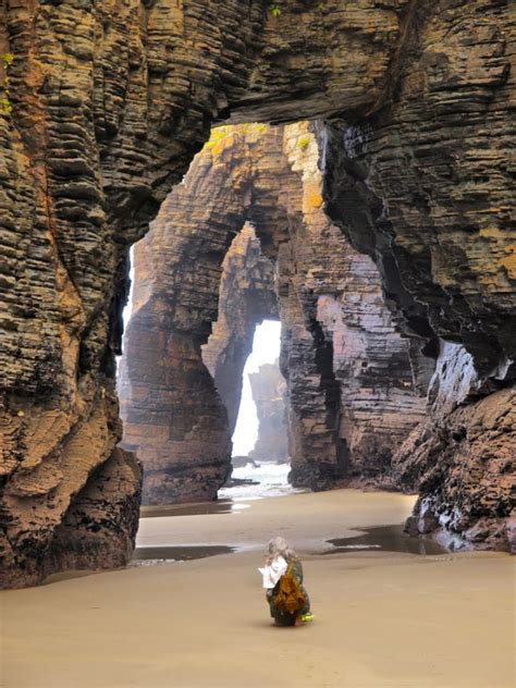 Beach Of The Cathedrals Ribadeo Spain Pics