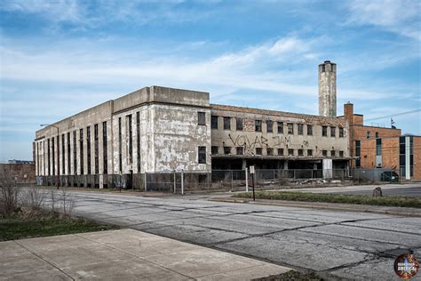 Gary Indiana Abandoned Post Office Exterior