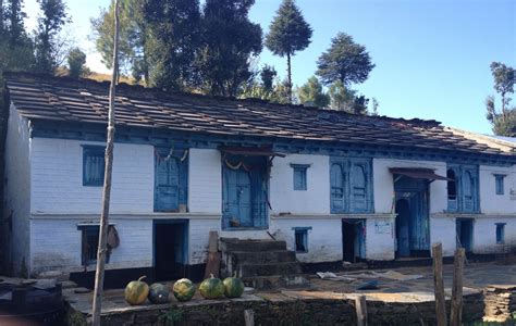 Kumaoni House Uttarakhand Himalayas India Earth Homes Vernacular