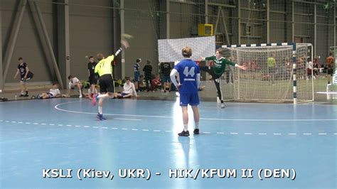 No11 Of The Kiev Sports Lyceum Handball Team Left Back Oleg Prague