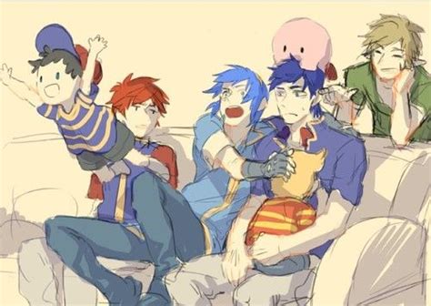Ness Lucas Roy Marth Ike Kirby And Link Earthbound Fire Emblem