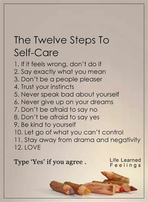 The 12 Steps To Self Care Trust Your Instincts Self Self Help