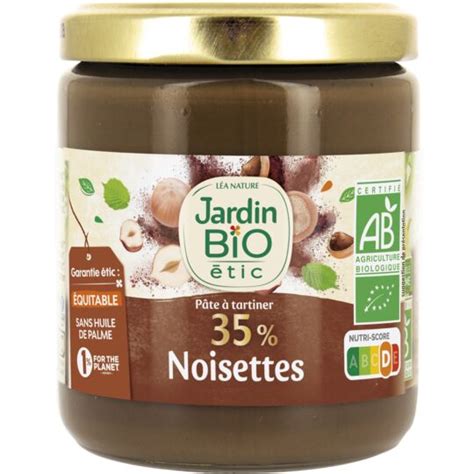 P Te Tartiner Chocolat Noisette Bio Jardin Bio Etic Le Pot De G Prix Carrefour