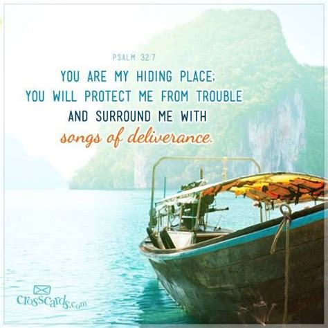 Psalm 327 You Are My Hiding Place You Will Protect Me From Trouble