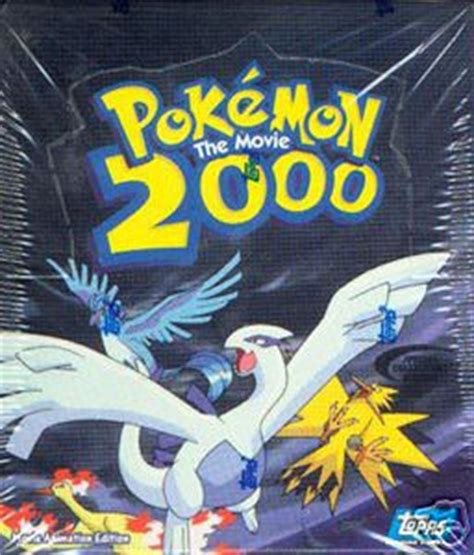 Can't find a movie or tv show? Pokemon The Movie 2000 Trading Card Game Booster Pack ...