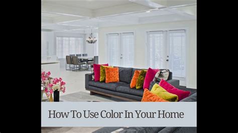 Part 1 How To Use Color In Your Home Youtube