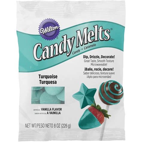 Wilton Candy Melts 8 Ounces Turquoise