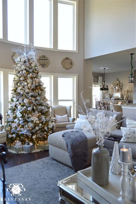 2015 Christmas Home Tour Kelley Nan Cozy Christmas Living Room