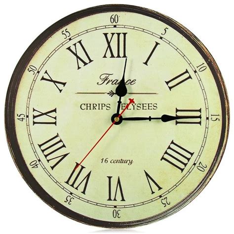 Wall Clock New Horloge Murale Quality European Style Vintage Creative