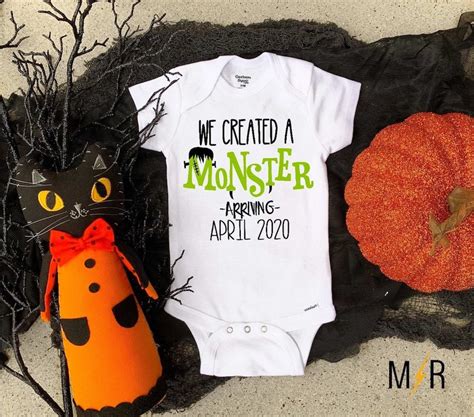 Spooky Cute Halloween Pregnancy Announcement Ideas