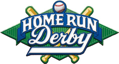 Home Run Derby Logo Full Size Png Clipart Images Download