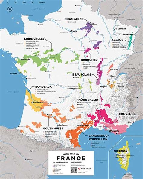 A Simple Guide To Burgundy Wine With Maps Wine Folly Wine Map