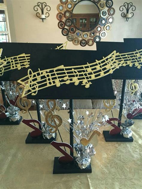 Pin by Cathy Georget on colegio | Music centerpieces, Music themed ...