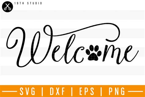 Welcome Svg M25f20