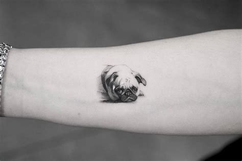 Top More Than 79 Simple Pug Tattoo Latest Incdgdbentre
