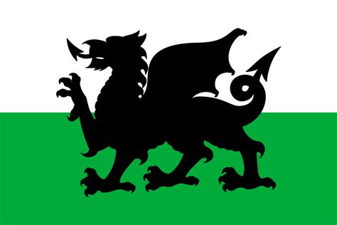 The flag of wales consists of a red dragon passant on a green and white field. Welsh Flag Png & Free Welsh Flag.png Transparent Images ...