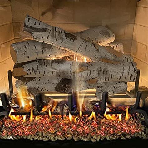 Qulimetal Gas Fireplace Embers 6 Oz Rock Wool Glowing Embers For Gas