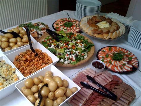 Buffet Christmas Party Food Food Party Food