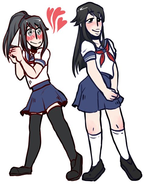 Yandere Chan And Senpai Chan By Vkyw On Deviantart