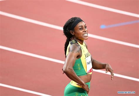 Jamaican Sprinter Elaine Thompson Herah Wins Womens 200m Gold Times