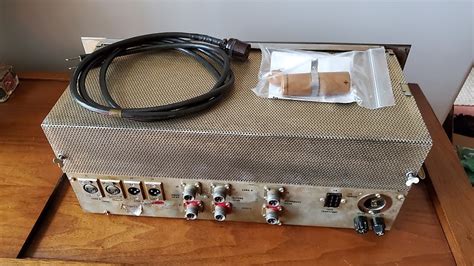 Vintage Ampex 354 Tube Preampelectronics Reverb