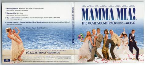 Databbase Cds Mamma Mia Mamma Mia Soundtrack Sampler