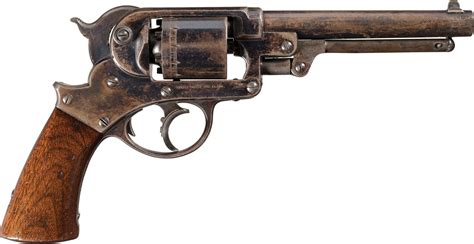 Us Civil War Starr Model 1858 Army Double Action Revolver Rock