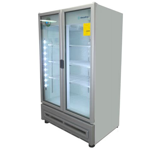 Refrigerador Vertical De 2 Puertas Para Bebidas De 367 Pies Rb630 Met
