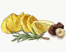 Lemon Hazelnuts And Rosemary Behance