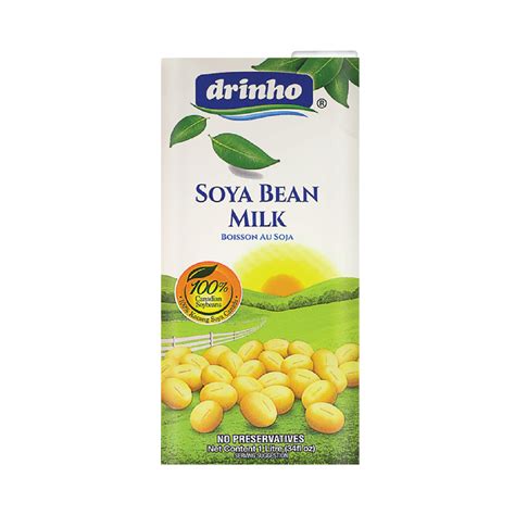 Soy milk has traditionally be drunk by westerners who are allergic to cows milk but is is gaining in popularity in the western world due to its associated health benefits. Drinho Soya Bean Milk 1L