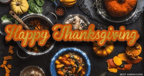 Happy Thanksgiving Dinner Gif Pictures Photos And Images For Facebook
