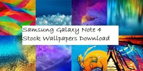 Samsung Galaxy Note 4 Stock Hd Wallpapers Download